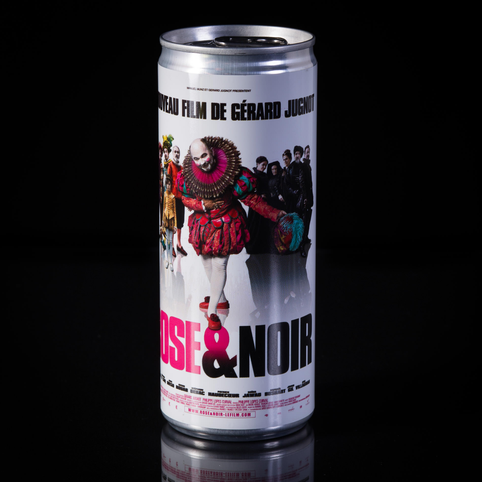 rose et noir